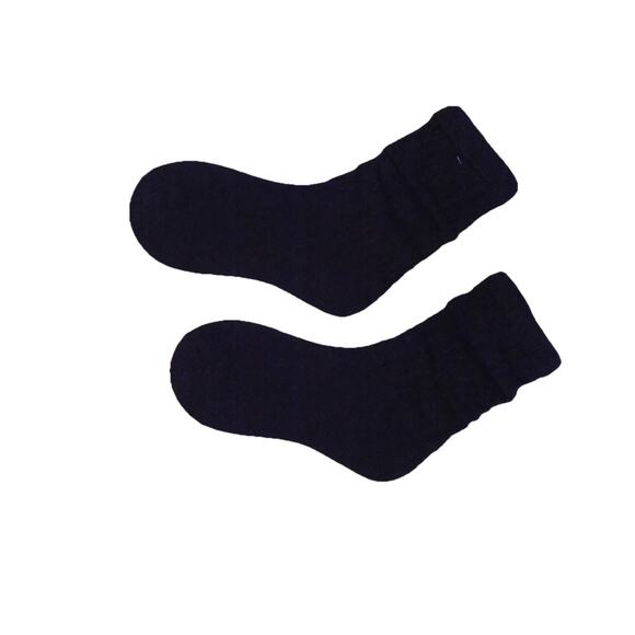 2 pair of black slouch socks womens size 9-11 NEW - Picture 1 of 2